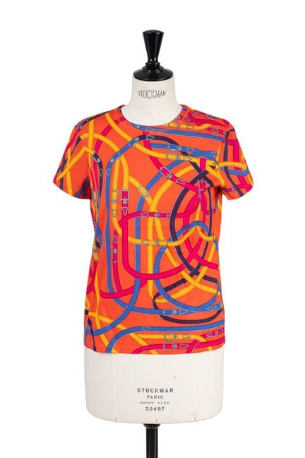 HERMES París, fabricado en Francia - Camiseta «Cav