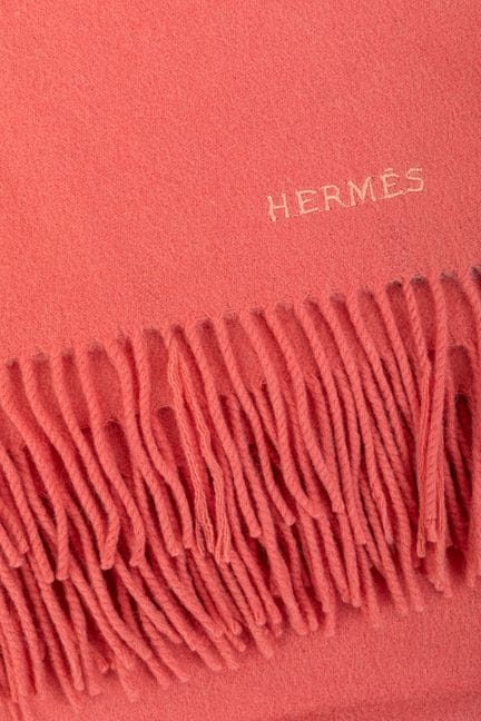 HERMES Paris, made in Great Britain - Coral-colore
