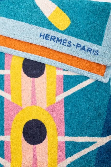 HERMES Paris, made in France - Cotton terry beach 