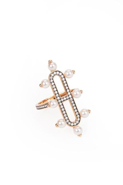 HERMES París, fabricado en Francia - Anillo «Chand