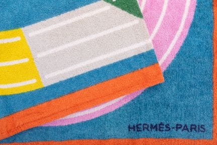 HERMES Paris, made in France - Multicolored printe