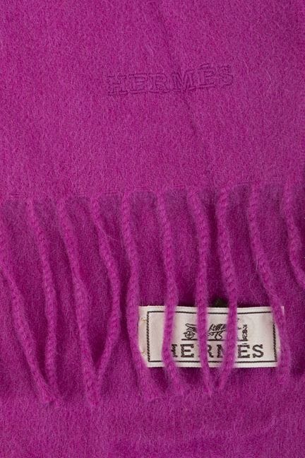 HERMES Paris, made in Great Britain - Purple cashm