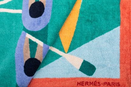 HERMES Paris, made in France—Multicolored printed 