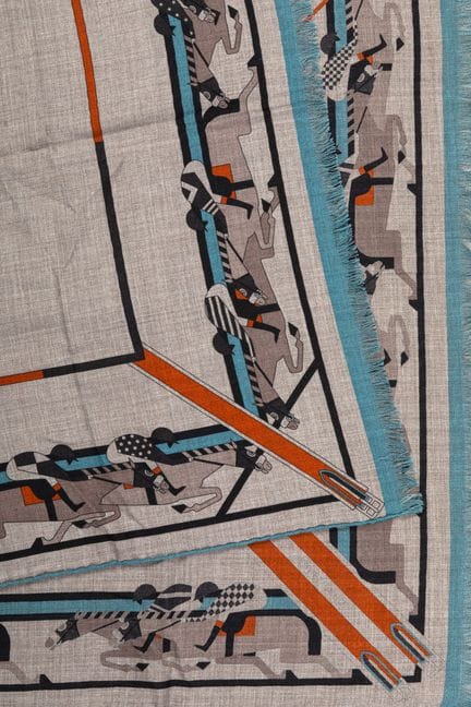 HERMES Paris, made in France - Cashmere and silk s