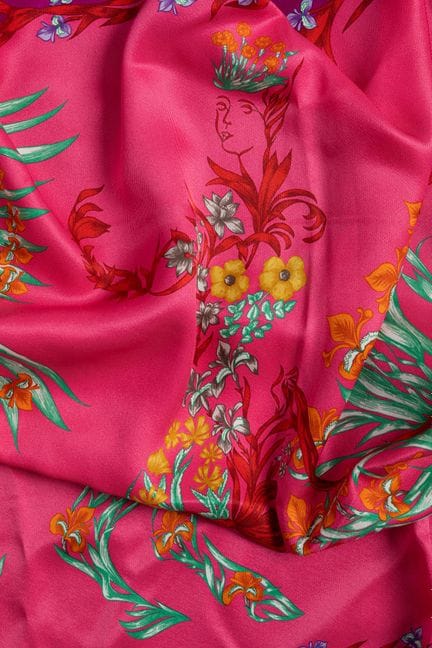 HERMES Paris, made in France—Carré 65 in silk twil