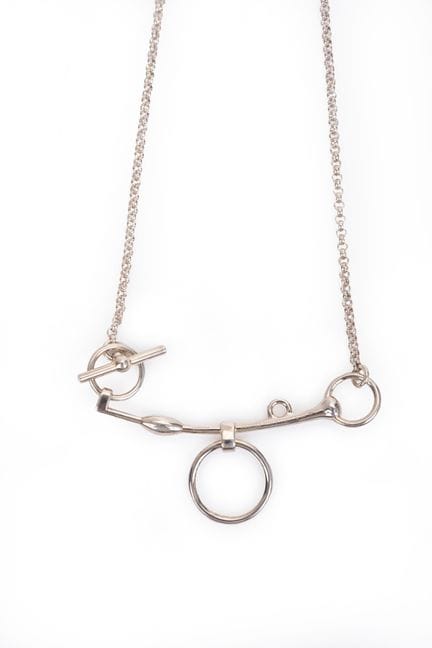 HERMES París, fabricado en Francia - Collar largo 