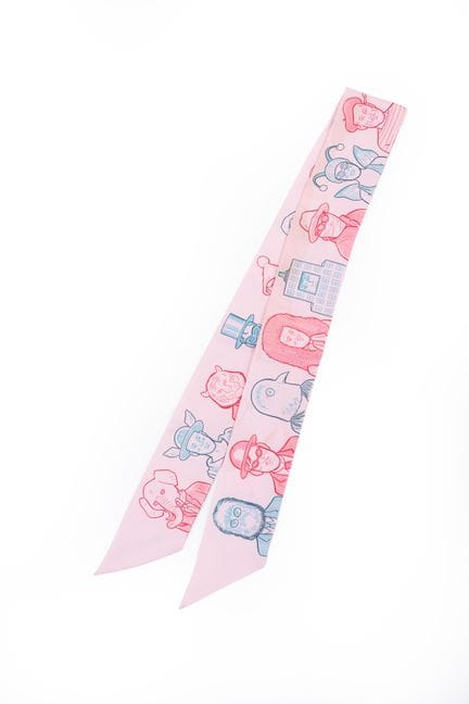 HERMES Paris, made in France - Silk Twilly with a 