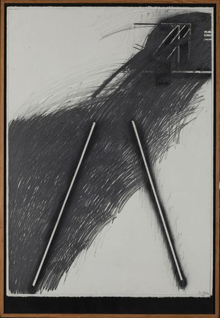 Paul ROTTERDAM (geb. 1939)
Bunker III, 1982
Kohle 
