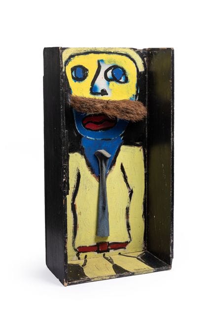 BEN (1935–2024)
Porträt mit Schnurrbart, 1983
Acry