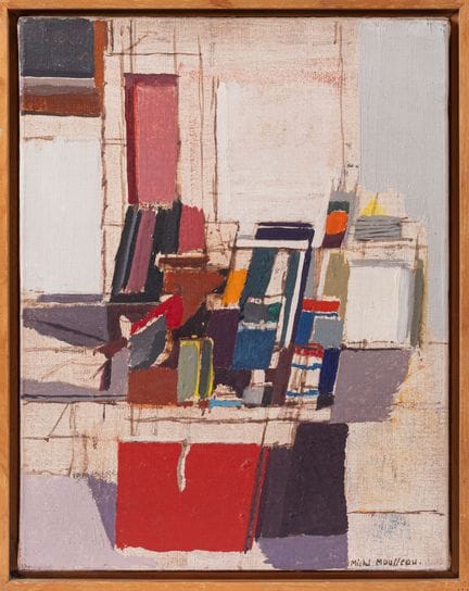 Michel MOUSSEAU (geb. 1934)
Atelier, um 1980
Öl au