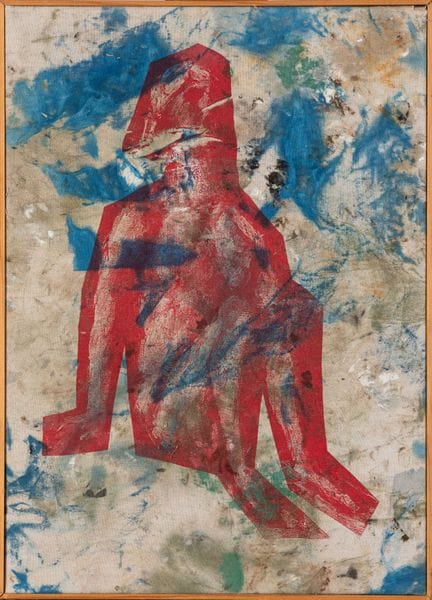 Pierre BURAGLIO (geb. 1939)
Job mit Cézanne, 2006
