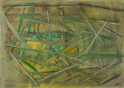 Pierre TAL-COAT (1905–1985)
Aquarium, 1946
Öl auf 