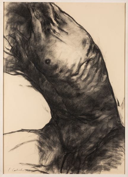 Luis CABALLERO (1943–1995)
Torso, 1984
Kohle auf P