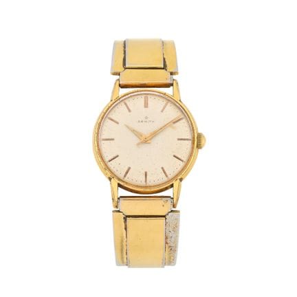 ZENITH 
Gehäuse-Nr. 868265

Vergoldete Armbanduhr

