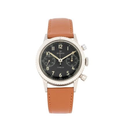 AIRAIN
Typ 21
Nr. 226832
Um 1950

Chronograph Stah