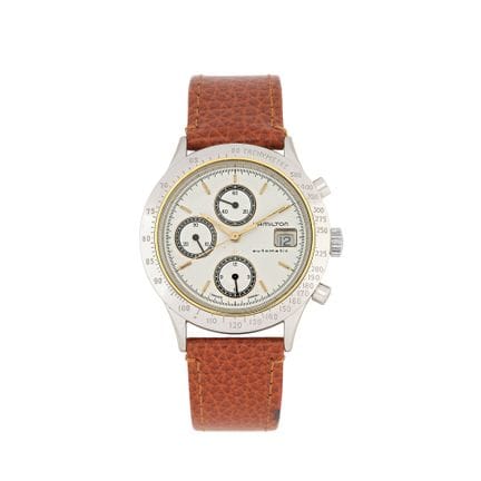 HAMILTON
Ref. 3206
Nr. 90650
Um 1991

Chronograph 