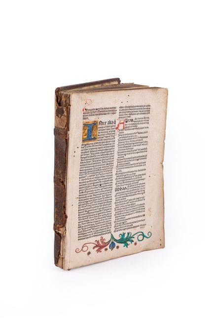 [INCUNABLE]. [MARTINUS POLONUS (Martín de TROPPAU,