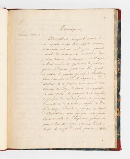 MANUSCRITO. [General Mathieu DUMAS].

Cartas del g