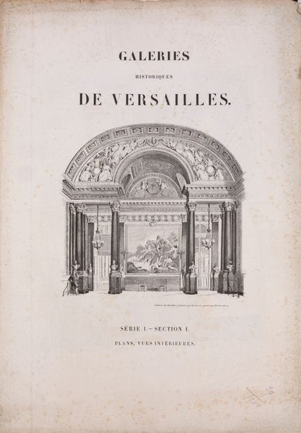 RACINAIS, Henry / MUSEO DE VERSALLES.

[VERSALLES]
