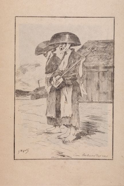 BIGOT, Georges.

Japanische Skizzen.

Tokio, 1886.