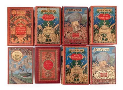 Jules VERNE. HETZEL.

[Ediciones en cartoné de HET