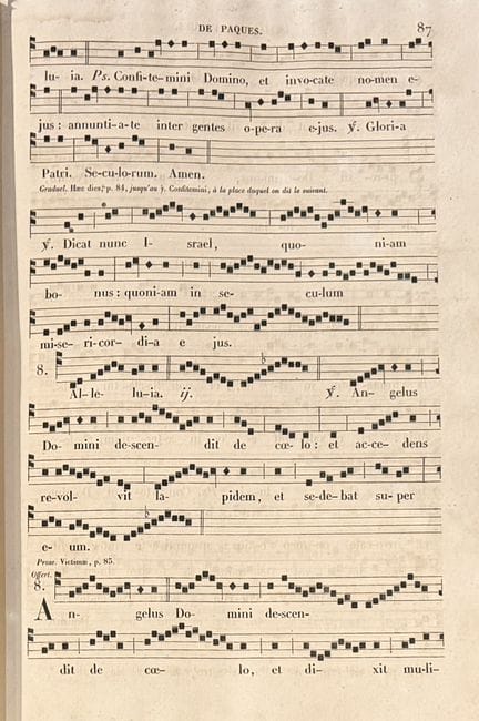 [ANTIFONARIO].

Gradual romano impreso por orden d