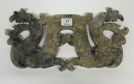 China, 20. Jahrhundert
Gruppe aus Speckstein, die 