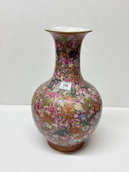 China, 20. Jahrhundert
Balusterförmige Vase aus Po