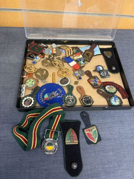 Una colección de medallas militares