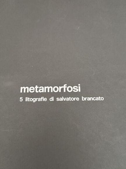 Portfolio  nach Salvatore Brancato, „Métamorfosi“,