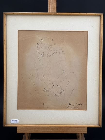 Pericle FAZZINI. Italienischer Staatsbürger. 1913,