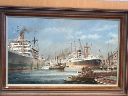 科林·维里蒂（Colin Verity，1924/2011），英国海景画家，英国皇家海景艺术家协会会