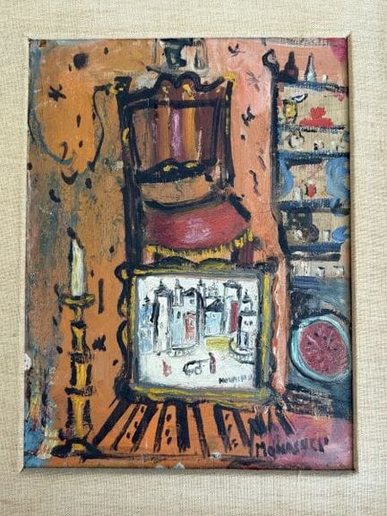 Sante MONACHESI (1910–1991) The Chair, The Painter