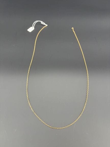 Eine Kette aus Gelbgold, 13,1 g, 72 cm