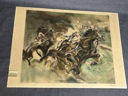 Gérard PAMBOUDJIAN (1941) Lithografie Nr. 120/250