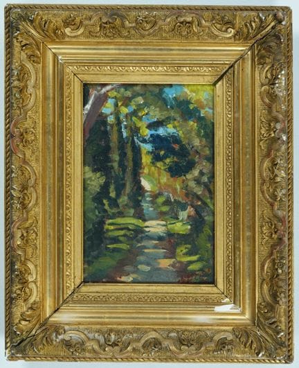 Charles SAHUGUET (1910–1990) — “L’allée outragé, M