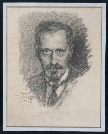 Viktor SCHARF (1872–1943) — “Portrait of a Man wit