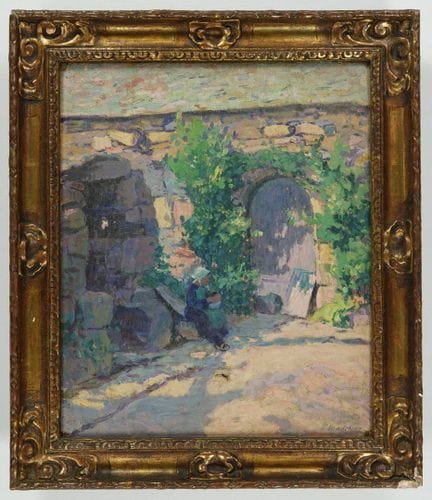 Paul MADELINE (1863–1920) — “In Front of the House