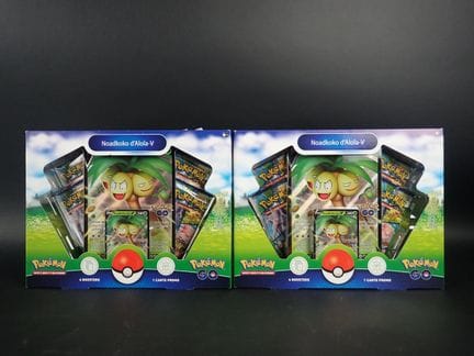 Pokémon-Karte
Inhalt: Set mit 2 Noadkoko-Boxen 
Au