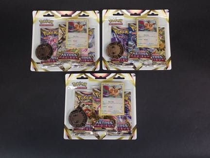 Pokémon Card
Contents: Set of 3 Eevee tripacks 
Ed