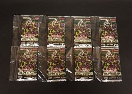 Yu-Gi-Oh!
Contents: Set of 8 booster packs 
Editio