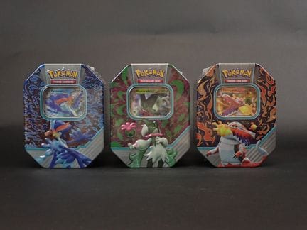 Pokémon Card Set
Contents: Set of 3 Pokeboxes: Pal