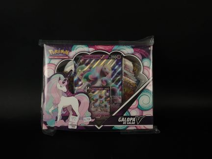 Pokémon Card
Contents: 1 Galarian Gallop V box set