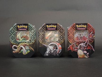 Pokémon Card
Contents: Set of 3 Pokeboxes: Ivory F