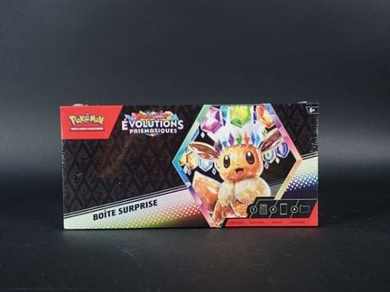 Pokémon Card
Contents: 1 Eevee Surprise Box 
Editi