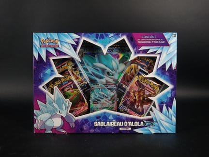 Pokémon Card
Contents: 1 Alolan Sandile box set
Ed
