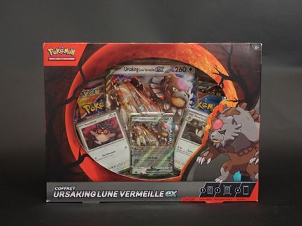 Pokémon-Karte
Inhalt: 1 Ursaking „Rote Mond“-EX-Se