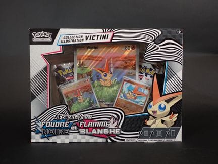 Pokémon-Karte
Inhalt: 1 Sammlerbox mit Victini-Ill