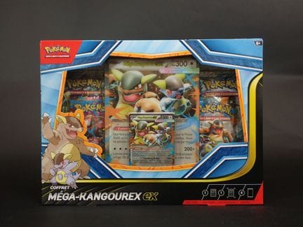 Pokémon-Karte
Inhalt: 1 Set „Mega-Kangourex EX“
He