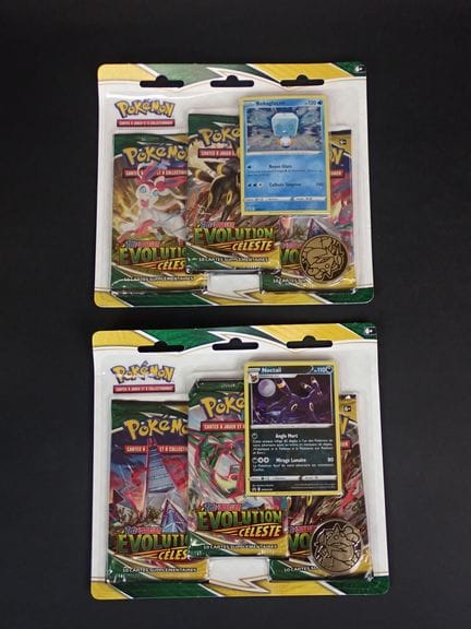 Pokémon Cards
Contents: 2 tripacks 
Edition: Celes